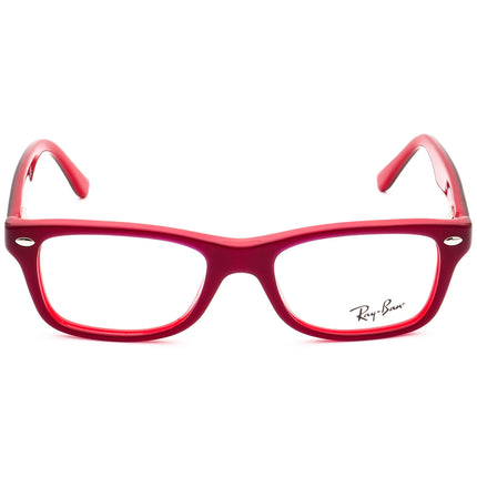 Ray-Ban Kids' Eyeglasses RB 1531 3592 Burgundy on Red Frame 46[]16 125