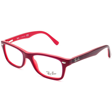 Ray-Ban Kids' Eyeglasses RB 1531 3592 Burgundy on Red Frame 46[]16 125