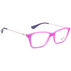Ray-Ban Kids' Eyeglasses RB 1540 3620 Matte Pink/Silver Frame 46[]14 125