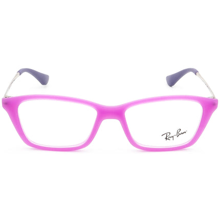 Ray-Ban Kids' Eyeglasses RB 1540 3620 Matte Pink/Silver Frame 46[]14 125