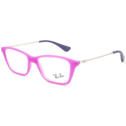 Ray-Ban Kids' Eyeglasses RB 1540 3620 Matte Pink/Silver Frame 46[]14 125