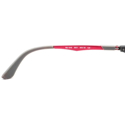 Ray-Ban Kids' Eyeglasses RB 1546 3631 Gray/Pink Rectangular Frame 48[]16 125