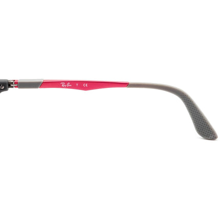 Ray-Ban Kids' Eyeglasses RB 1546 3631 Gray/Pink Rectangular Frame 48[]16 125