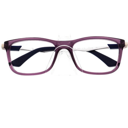 Ray-Ban Kids' Eyeglasses RB 1549 3735 Transparent Purple/Silver Rectangular Frame 48[]16 125