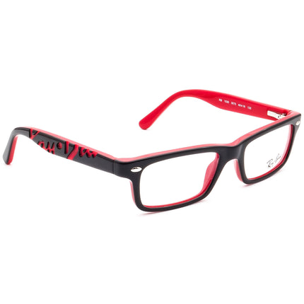 Ray-Ban Junior Eyeglasses RB 1553 3670 Matte Orange/Brown Rectangular Frame 48[]16 130