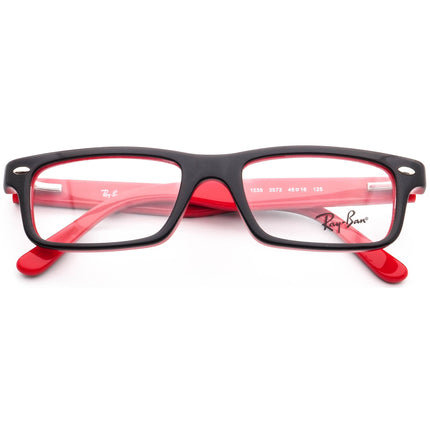 Ray-Ban Junior Eyeglasses RB 1553 3670 Matte Orange/Brown Rectangular Frame 48[]16 130