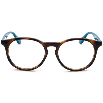 Ray-Ban Junior Eyeglasses RB 1554 3728 Tortoise/Blue Round Frame 48[]16 130