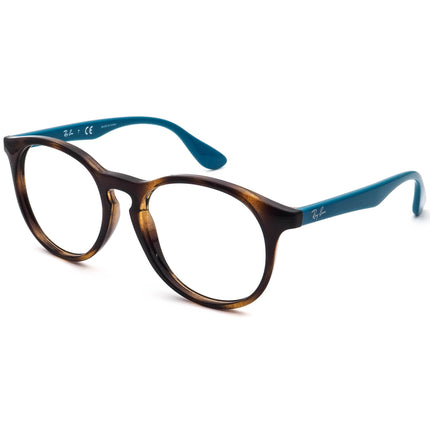 Ray-Ban Junior Eyeglasses RB 1554 3728 Tortoise/Blue Round Frame 48[]16 130