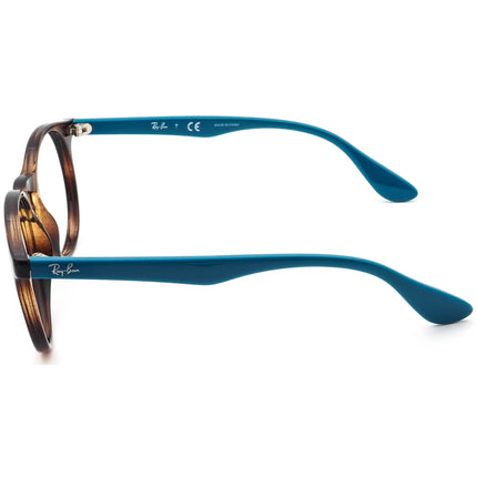 Ray-Ban Junior Eyeglasses RB 1554 3728 Tortoise/Blue Round Frame 48[]16 130