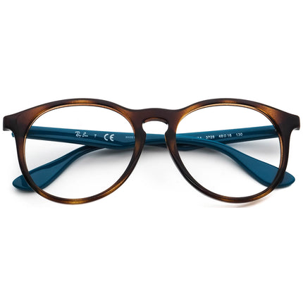 Ray-Ban Junior Eyeglasses RB 1554 3728 Tortoise/Blue Round Frame 48[]16 130