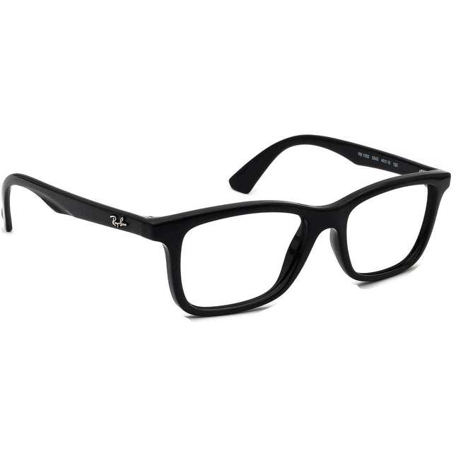 Ray-Ban Small Eyeglasses RB 1562 3542 Glossy Black Square Frame 48[]16 125
