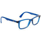 Ray-Ban Kids' Eyeglasses RB 1562 3686 Blue Rectangular Frame 46[]16 125