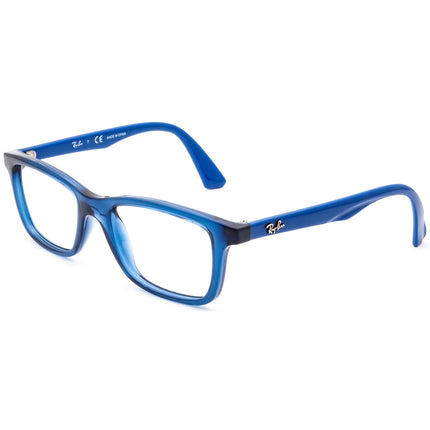 Ray-Ban Kids' Eyeglasses RB 1562 3686 Blue Rectangular Frame 46[]16 125