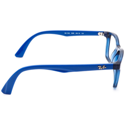 Ray-Ban Kids' Eyeglasses RB 1562 3686 Blue Rectangular Frame 46[]16 125
