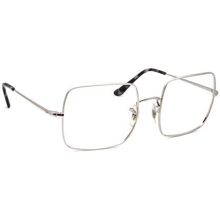 Ray-Ban Sunglasses Frame Only RB 1971 9149/3F Polished Silver Square Metal Italy 54 mm