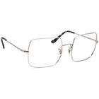 Ray-Ban Sunglasses Frame Only RB 1971 9149/3F Polished Silver Square Metal Italy 54 mm