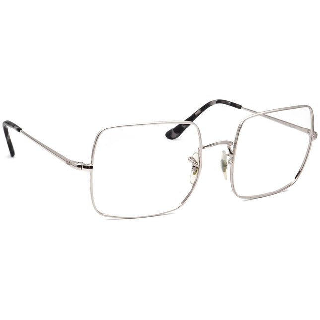 Ray-Ban Sunglasses Frame Only RB 1971 9149/3F Polished Silver Square Metal Italy 54 mm
