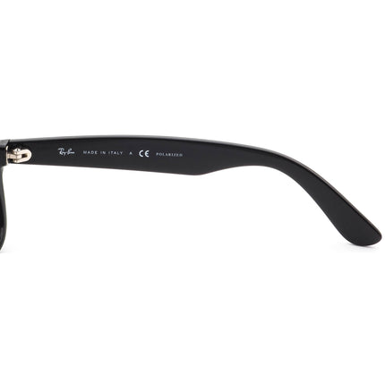 Ray-Ban Men's Sunglasses RB 2132 New Wayfarer 901/58 Black Square Italy 52 mm
