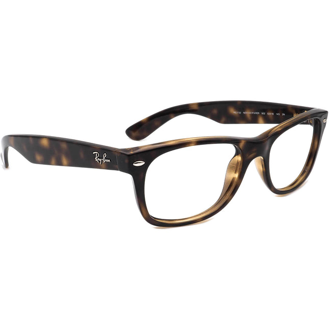 Ray-Ban Sunglasses RB 2132 New Wayfarer 902 Dark Tortoise Square Italy 52 mm