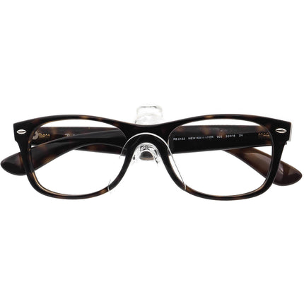 Ray-Ban Sunglasses RB 2132 New Wayfarer 902 Dark Tortoise Square Italy 52 mm