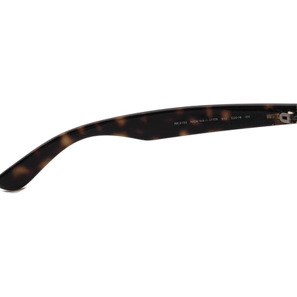 Ray-Ban Sunglasses RB 2132 New Wayfarer 902 Dark Tortoise Square Italy 52 mm