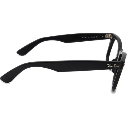 Ray-Ban Sunglasses RB 2140 901 The Original Wayfarer Glossy Black Square Italy 50 mm Handmade