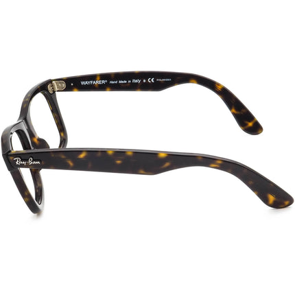 Ray-Ban Sunglasses RB 2140 902/57 The Original Wayfarer Tortoise Square Italy 50 mm Handmade