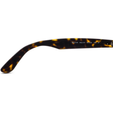 Ray-Ban Sunglasses RB 2140 902/57 The Original Wayfarer Tortoise Square Italy 50 mm Handmade