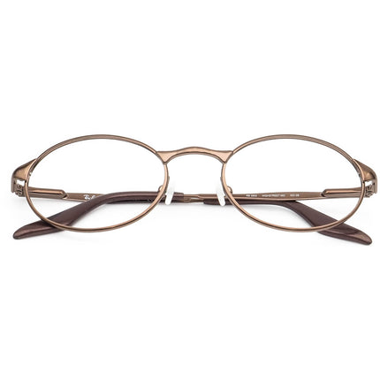 Ray-Ban Sunglasses RB 3002 Highstreet MO W3128 Brown Oval Metal Italy 49 mm
