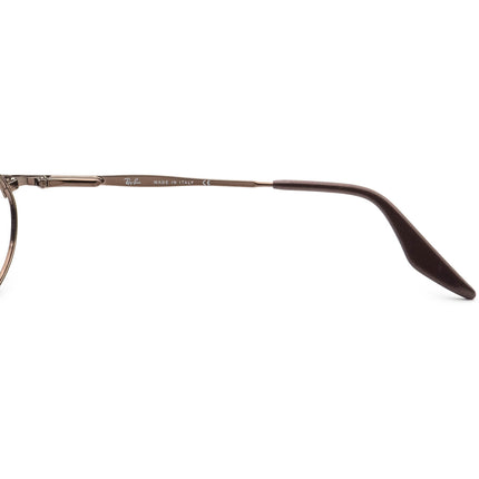 Ray-Ban Sunglasses RB 3002 Highstreet MO W3128 Brown Oval Metal Italy 49 mm