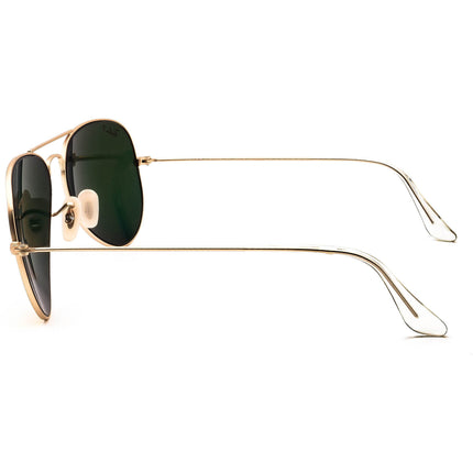 Ray-Ban Mirrored Sunglasses RB 3025 Aviator Large Metal 112/4D Gold Aviator Metal Italy 58 mm