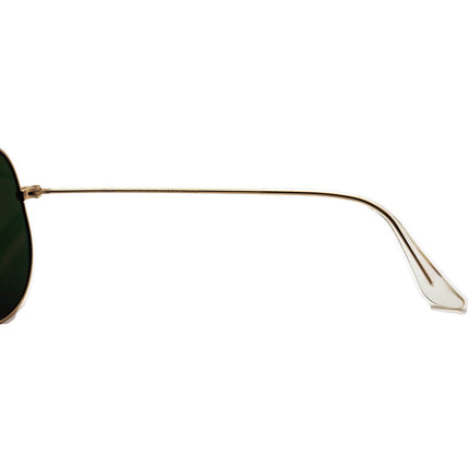 Ray-Ban Mirrored Sunglasses RB 3025 Aviator Large Metal 112/4D Gold Aviator Metal Italy 58 mm