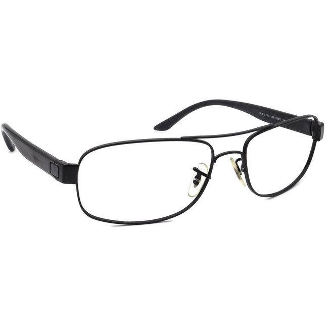 Ray-Ban Men's Sunglasses RB 3273 006 Black/Gray Pilot Italy 57 mm