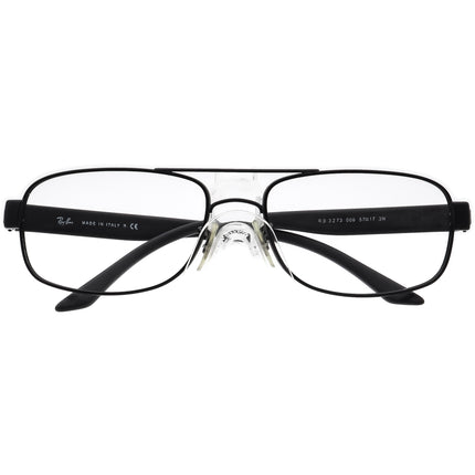 Ray-Ban Men's Sunglasses RB 3273 006 Black/Matte Black Pilot Italy 57 mm