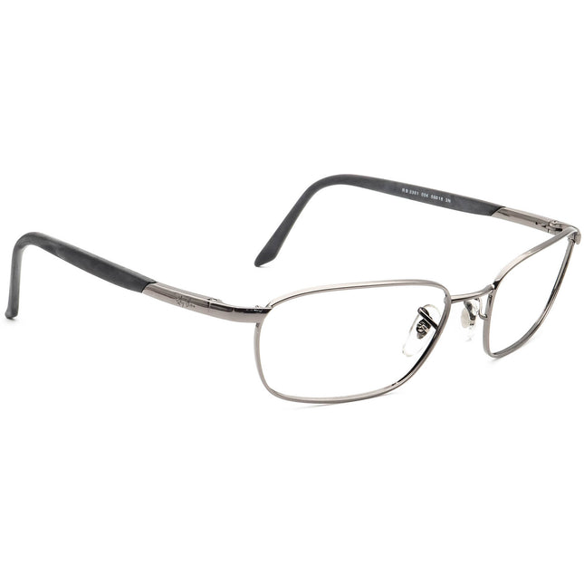 Ray-Ban Men's Sunglasses RB 3301 004 Gunmetal Rectangular Italy 56 mm
