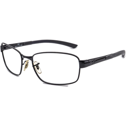 Ray-Ban Men's Sunglasses RB 3413 002 Black Rectangular Italy 59 mm