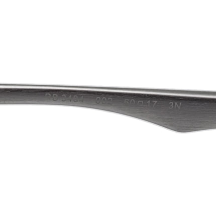 Ray-Ban Men's Sunglasses RB 3484 002 Black/Silver Pilot Metal 60 mm