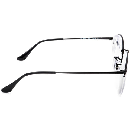 Ray-Ban Eyeglasses RB 3947V 2509 Black Half Rim Metal Frame 51[]22 145