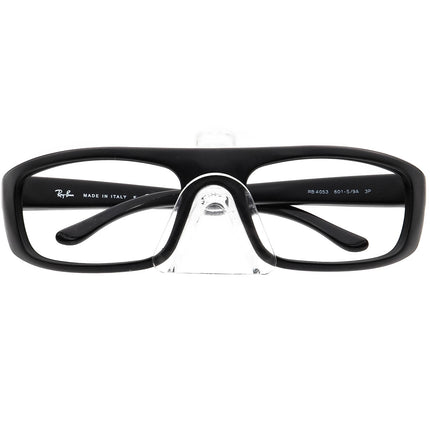 Ray-Ban Men's Sunglasses RB 4053 601-S/9A Black Wrap Italy 59 mm