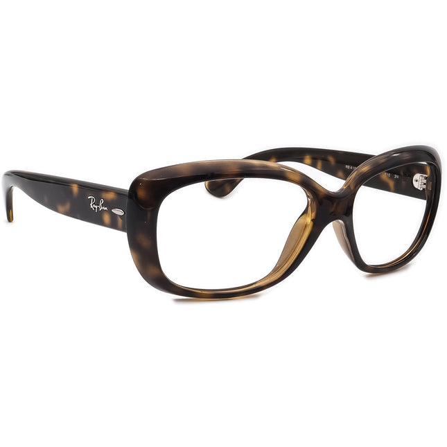 Ray-Ban Women's Sunglasses RB 4101 Jackie OHH 710 Tortoise Rectangular Italy 57 mm