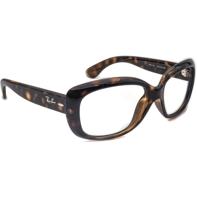 Ray-Ban Women's Sunglasses RB 4101 Jackie OHH 710 Dark Tortoise Square Italy 57 mm