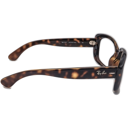 Ray-Ban Women's Sunglasses RB 4101 Jackie OHH 710 Dark Tortoise Square Italy 57 mm