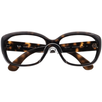 Ray-Ban Women's Sunglasses RB 4101 Jackie OHH 710 Tortoise Rectangular Italy 57 mm