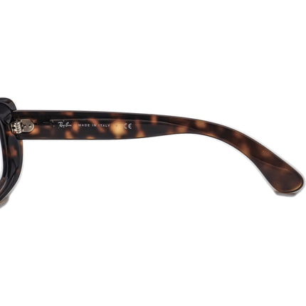 Ray-Ban Women's Sunglasses RB 4101 Jackie OHH 710 Dark Tortoise Square Italy 57 mm