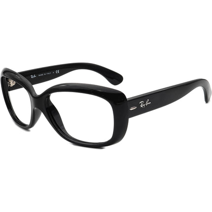 Ray-Ban Women's Sunglasses RB 4101 Jackie Ohh 601 Black Rectangular Italy 58 mm