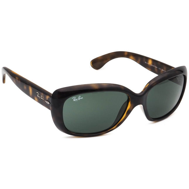 Ray-Ban Women's Sunglasses RB 4101 Jackie Ohh 710 Havana Tortoise Butterfly Italy 58 mm