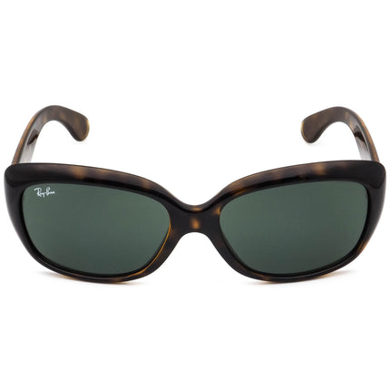 Ray-Ban Women's Sunglasses RB 4101 Jackie Ohh 710 Havana Tortoise Butterfly Italy 58 mm