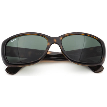 Ray-Ban Women's Sunglasses RB 4101 Jackie Ohh 710 Havana Tortoise Butterfly Italy 58 mm