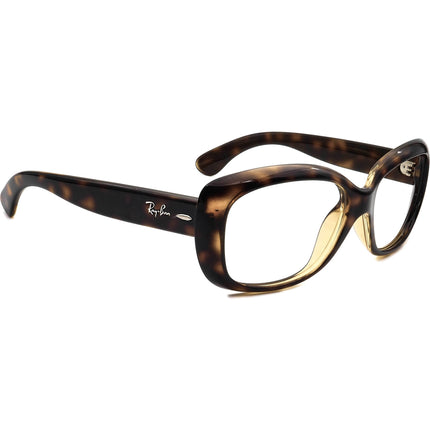 Ray-Ban Women's Sunglasses RB 4101 Jackie Ohh 710 Tortoise Rectangular Italy 58 mm
