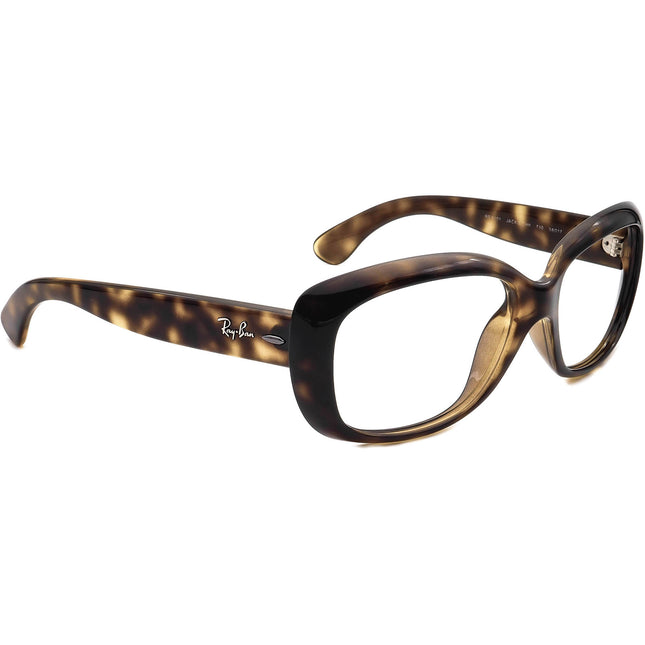Ray-Ban Women's Sunglasses RB 4101 Jackie Ohh 710 Tortoise Rectangular Italy 58 mm